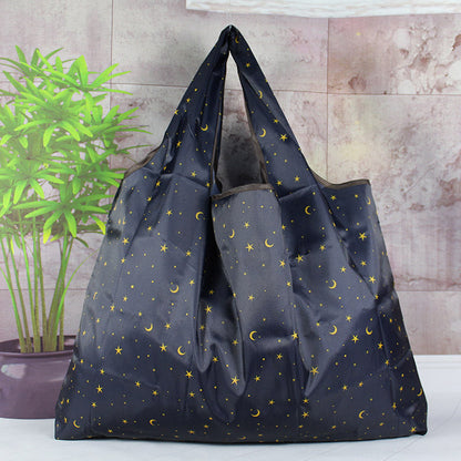 Eco-Friendly Reusable Shopping Bag with Colorful Animal Patterns