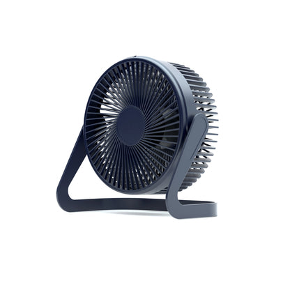 Energy-Efficient Portable Peach Desk Fan for Personal Cooling