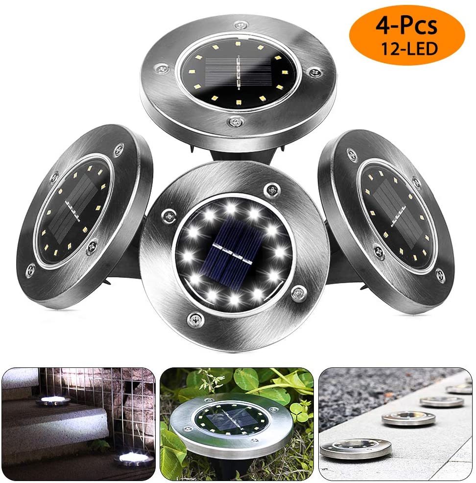 Solar-Powered Ground Lights for Eco-Friendly Outdoor Illumination