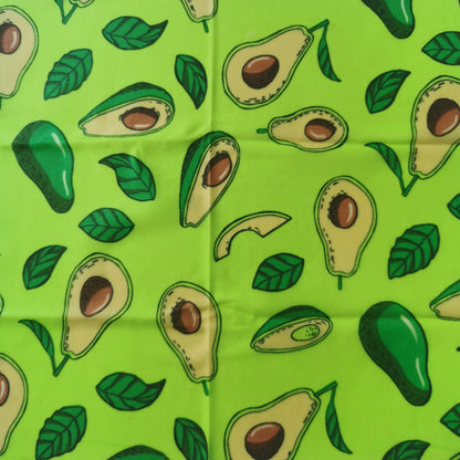 Eco-Friendly Banana Print Beeswax Food Wrap