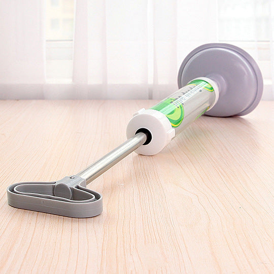 Eco-Friendly Manual Drain Cleaner - Sustainable Vacuum Pipe Dredge