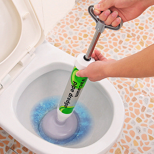 Eco-Friendly Manual Drain Cleaner - Sustainable Vacuum Pipe Dredge