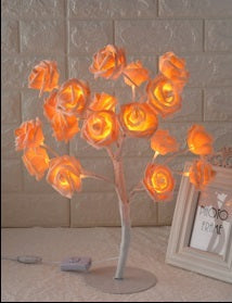 Energy-Efficient LED Flower Tree Lamp for Ambient Home Decor
