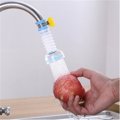 Eco-Friendly Water-Saving Showerhead Attachment - Blue, White, Yellow