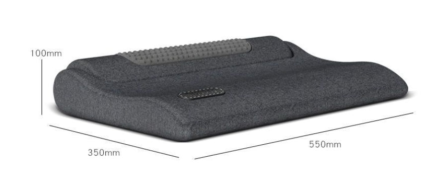 Ergonomic Electric Massage Pillow with Hot Compress for Wellness