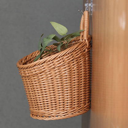 Eco-Friendly Hanging Wicker Baskets for Sustainable Home Organization