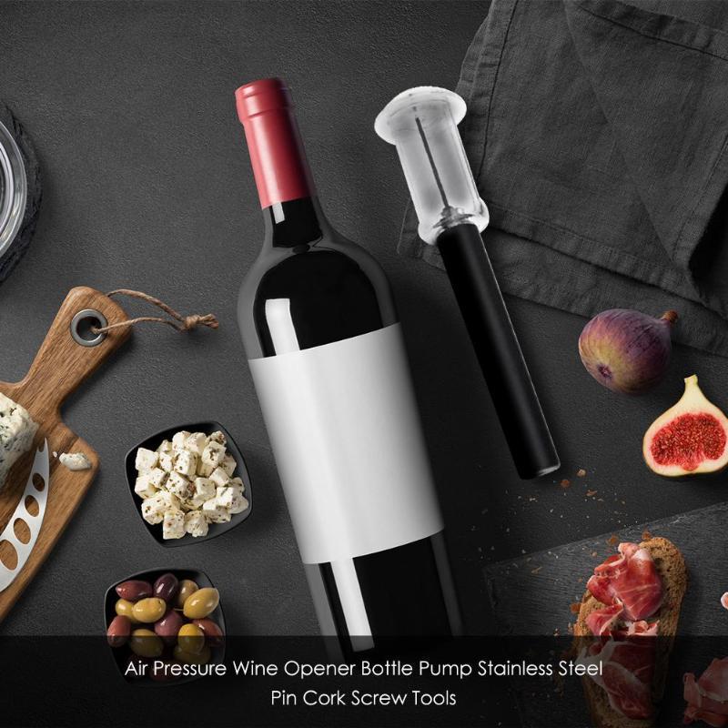 Eco-Friendly Reusable Wine Bottle Opener with Durable Black Handle