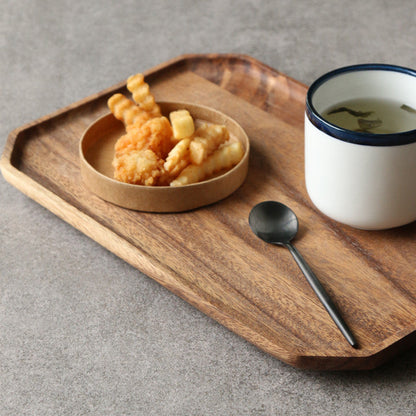 Eco-Friendly Octagonal Wooden Serving Tray