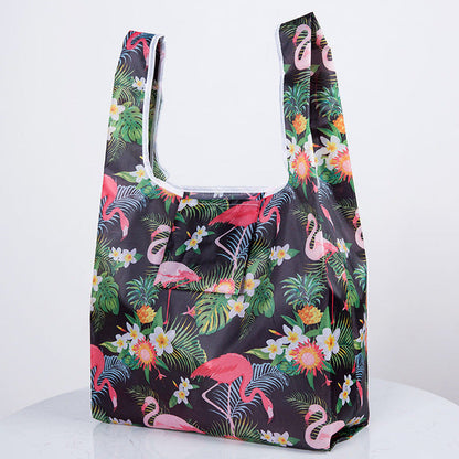 Eco-Friendly Reusable Shopping Bag with Polar Bear Print