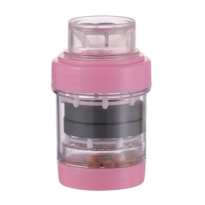 Pink Faucet Water Filter - Eco-Friendly, Water-Saving, Easy Installation