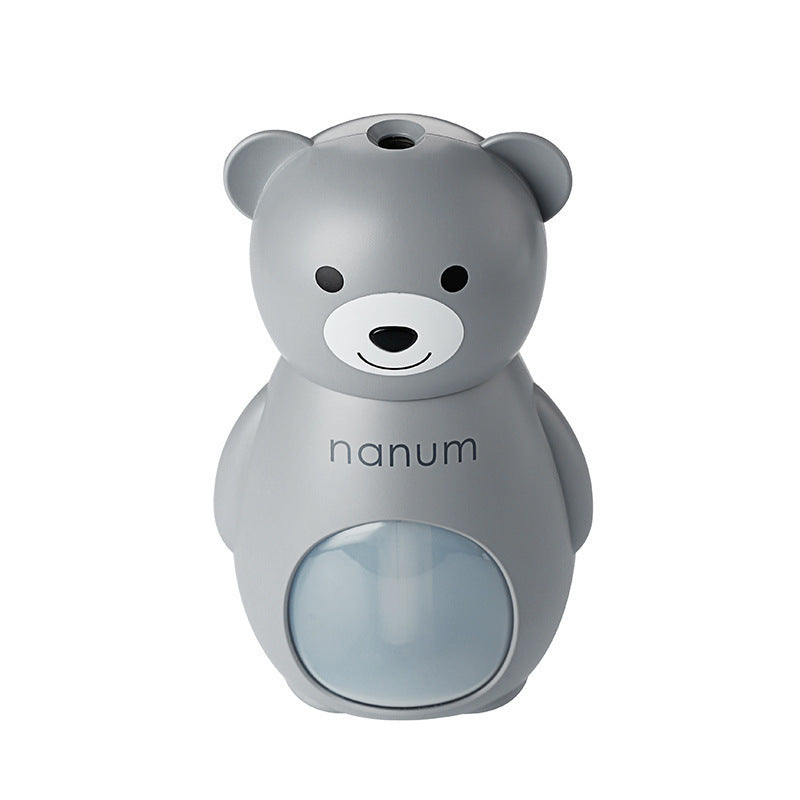 Bear-Shaped Compact Humidifier for Wellness and Air Quality