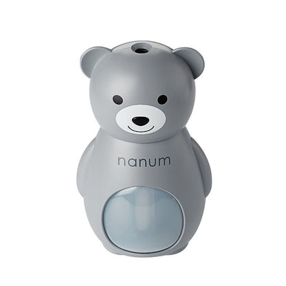Bear-Shaped Compact Humidifier for Wellness and Air Quality