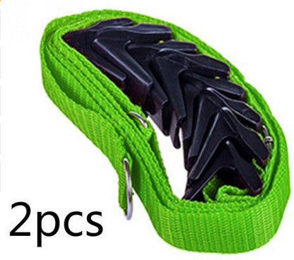 Multi-Color Hanging Straps with Clips for Space-Saving Organization