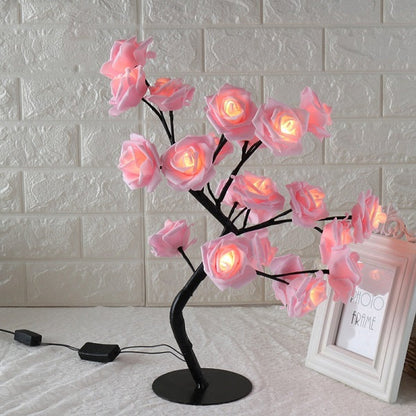 Energy-Efficient LED Flower Tree Lamp for Ambient Home Decor