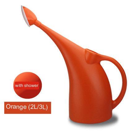 Eco-Friendly Water-Saving Garden Watering Can - Orange & Green