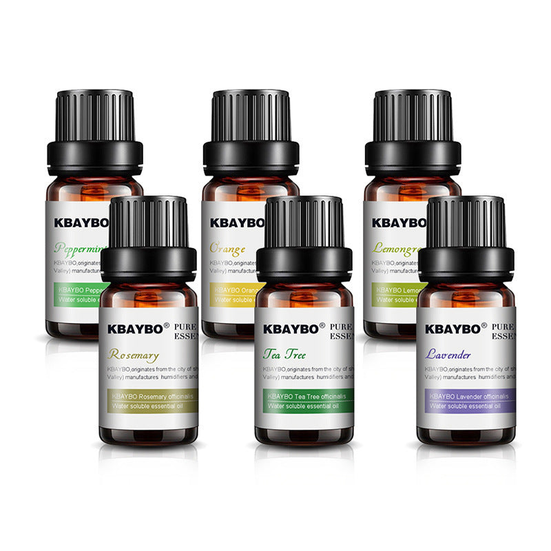 Natural Aromatherapy Essential Oils Set - Eco-Friendly Glass Bottles