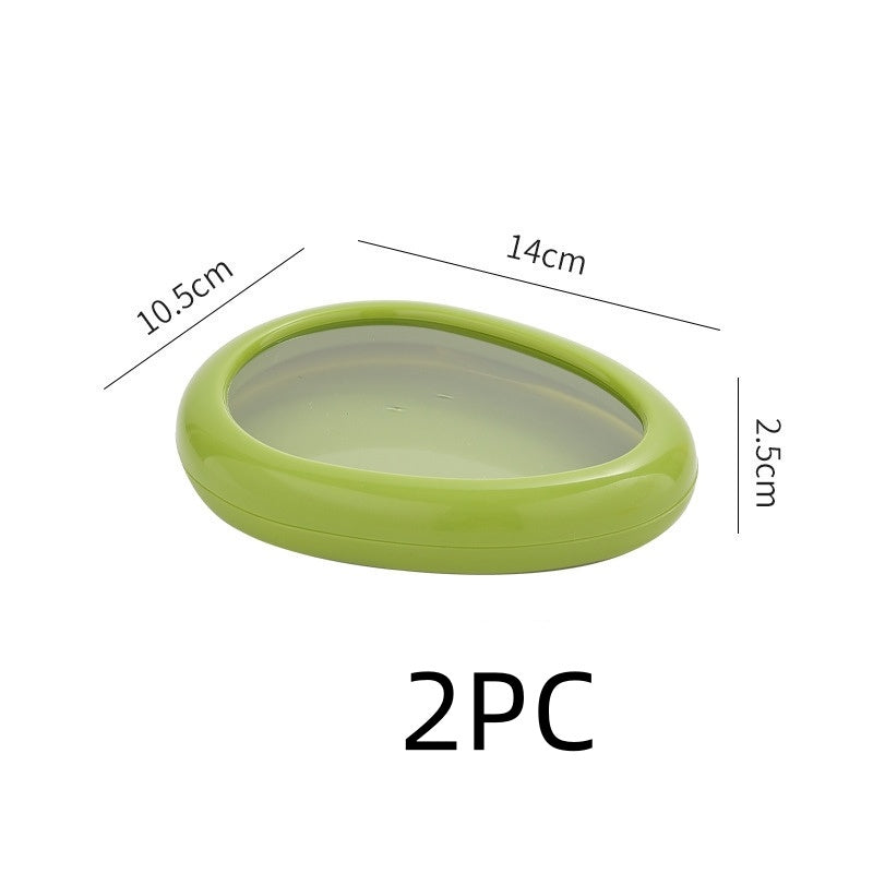Eco-Friendly Silicone Food Savers - Reusable Circular Covers