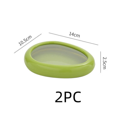 Eco-Friendly Silicone Food Savers - Reusable Circular Covers