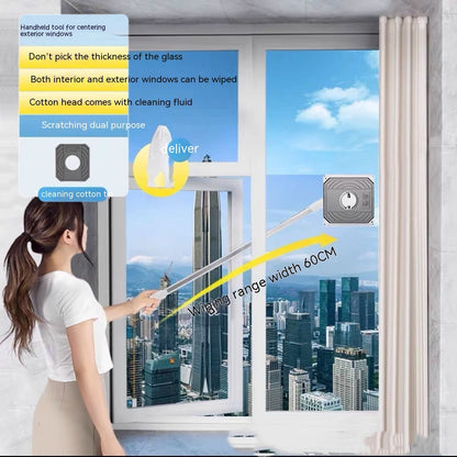 Eco-Friendly Reusable Window Cleaning Tool - Water-Saving, Chemical-Free