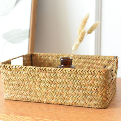 Eco-Friendly Natural Fiber Storage Baskets - Sustainable Home Organization