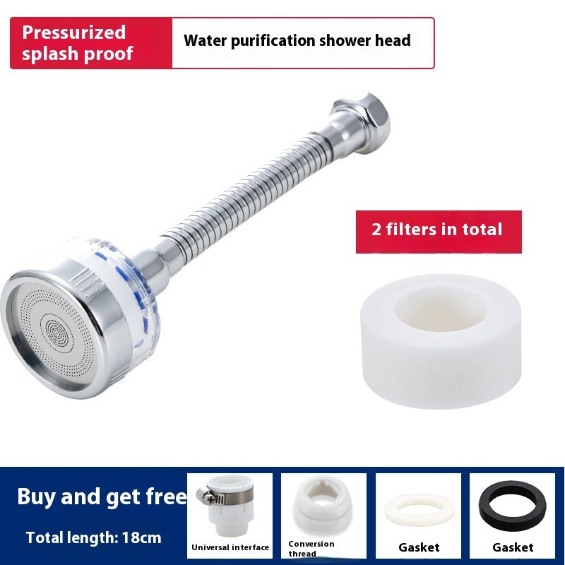 Water-Saving Filter Shower Head for Healthier Skin and Hair