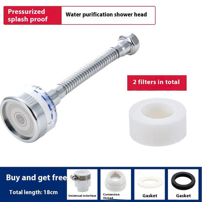 Water-Saving Filter Shower Head for Healthier Skin and Hair