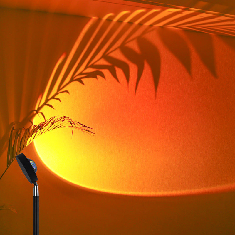 Energy-Efficient LED Projection Lamp with Mood Lighting