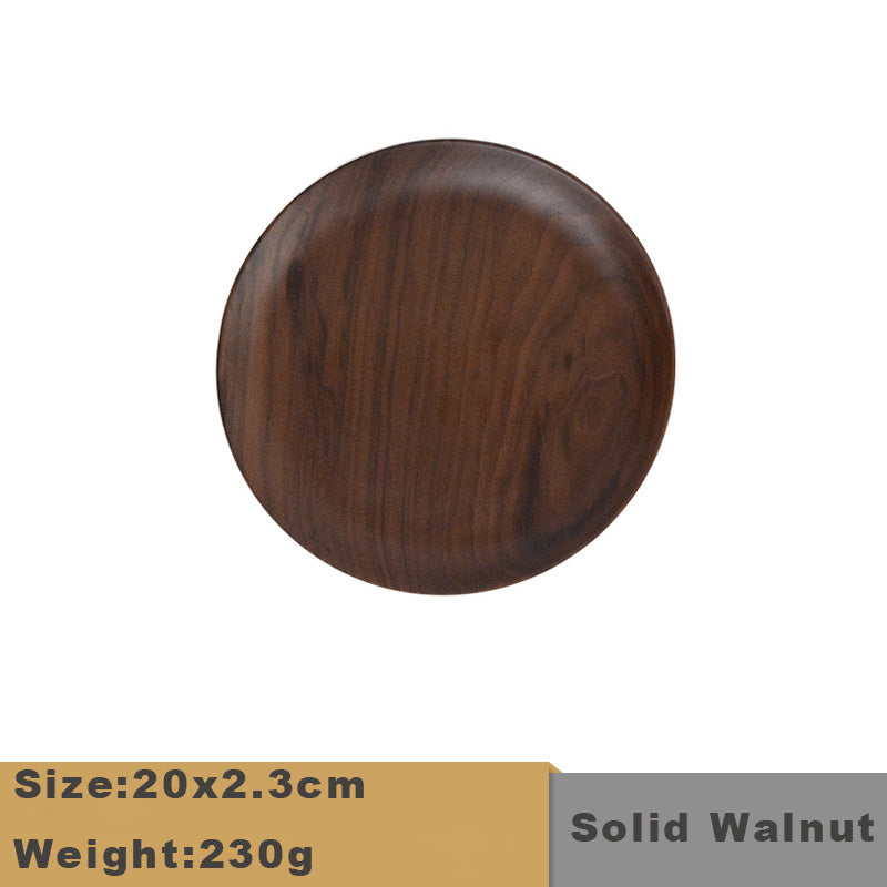 Eco-Friendly Wooden Dinnerware Set - Sustainable & Biodegradable