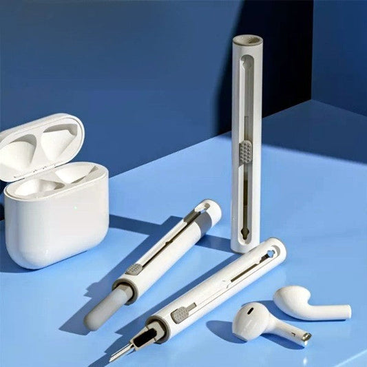 Eco-Friendly Earbud Cleaning Kit with Cylindrical Tools