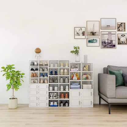 Modular Shoe Storage Organizer - Eco-Friendly, Space-Saving Solution