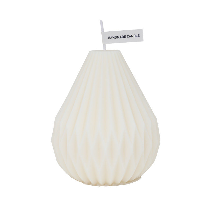 Geometric Pastel Handmade Candles - Eco-Friendly Home Décor
