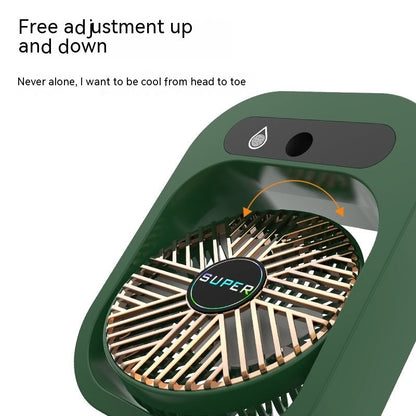 Portable Misting Air Cooler - Energy-Efficient Tabletop Cooling Device