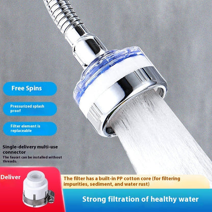 Water-Saving Filter Shower Head for Healthier Skin and Hair