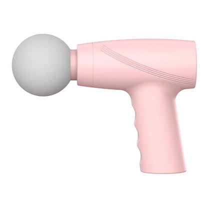 Pink Compact Massage Gun for Muscle Relaxation and Wellness