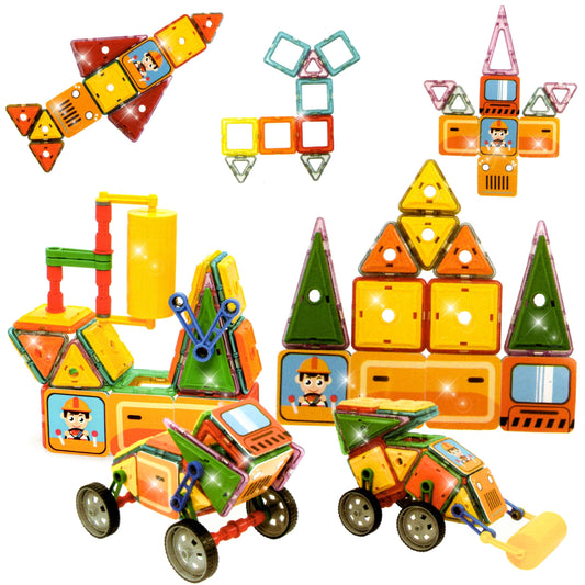 Magical Magnet 65 Blocks Magnetic Toy
