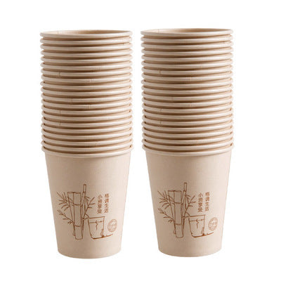 Eco-Friendly Reusable Bamboo Cup with Lid and Straw - Sustainable Drinkware