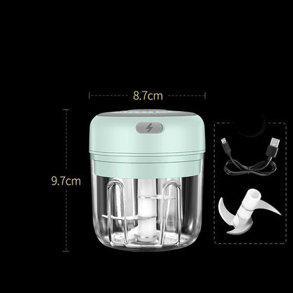 Compact Rechargeable Electric Mini Food Chopper for Effortless Meal Prep