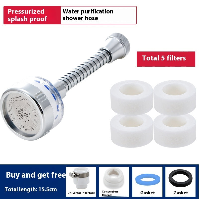 Water-Saving Filter Shower Head for Healthier Skin and Hair