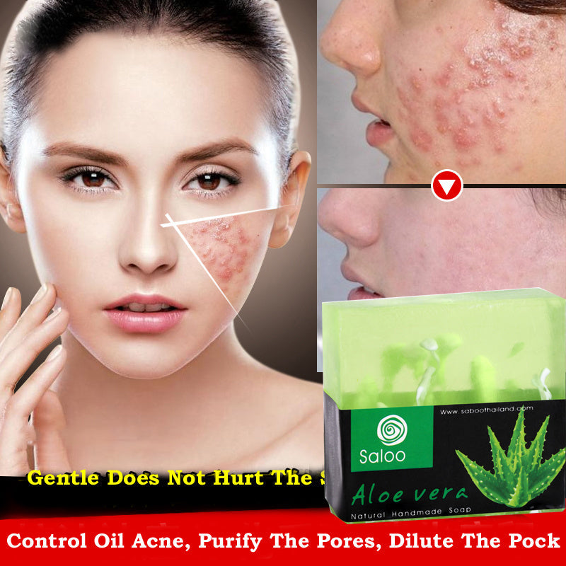 Aloe Vera Natural Handmade Soap Bar - Eco-Friendly & Biodegradable
