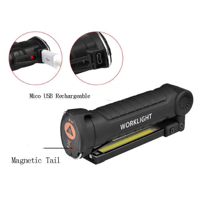 Rechargeable Multi-Mode Worklight for Sustainable Living