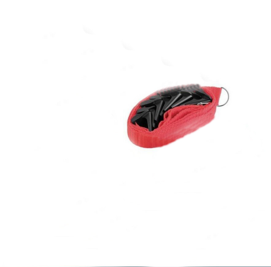 Multi-Color Hanging Straps with Clips for Space-Saving Organization