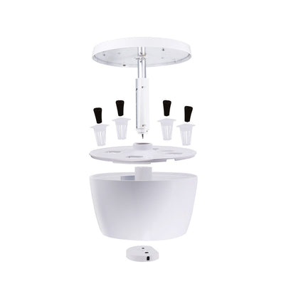 Compact Indoor Hydroponic Garden with LED Light for Year-Round Fresh Produce