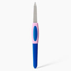 144 Pieces Blue Nail Files (17cm – Long Manicure & Pedicure Nail Filer for Fingernails & Toenails – Portable Travel Nail File)
