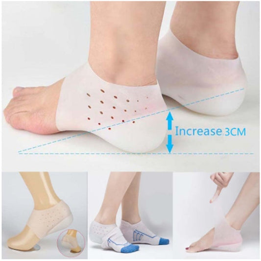 Ergonomic Reusable Heel Cushion Inserts for Comfort and Support