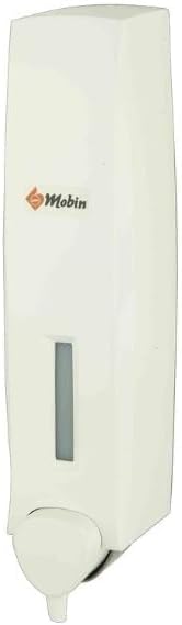 Fancy Push Type Liquid Soap, Lotion & Hand Sanitizer Dispenser, Surface Mounted, 350 ml (White), Wall-Mount, Easy Refill, Durable