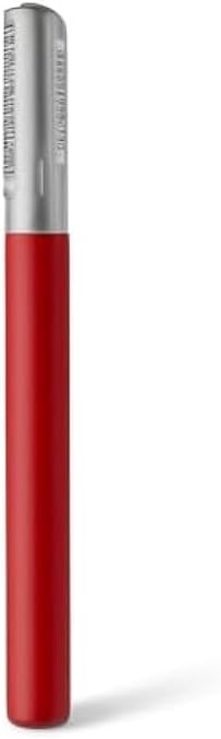 120 Pieces Eyebrow Razor Red - Precision Stainless Steel Facial Hair Trimmer & Eyebrow Shapers for Makeup Touch-Up (Shaving & Dermaplaning)