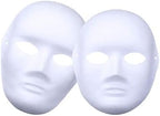 144 Pieces Painting Masks (24cm x 19cm White for Art Projects and DIY Crafts)