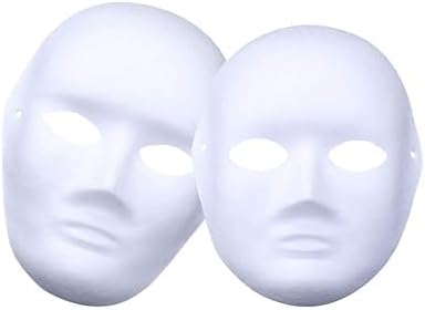 144 Pieces Painting Masks (24cm x 19cm White for Art Projects and DIY Crafts)