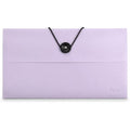 120 Pieces Document Envelope Folders with String and Button Closure (Portable File Organizer for Cheques – Bills – Receipts and Papers – Lavender)