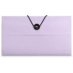 120 Pieces Document Envelope Folders with String and Button Closure (Portable File Organizer for Cheques – Bills – Receipts and Papers – Lavender)